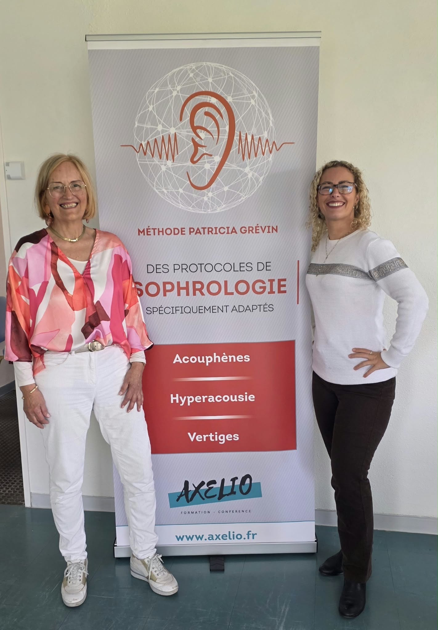 Lauren Barbeau avec Patricia Grévin